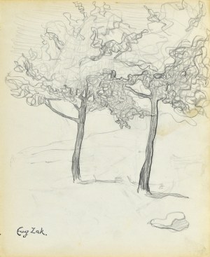 Eugene ZAK (1887-1926), Due alberi