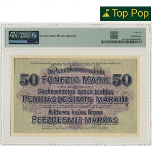 Kowno, 50 Mark 1918 - A - PMG 66 EPQ
