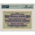Kowno, 50 Mark 1918 - A - PMG 66 EPQ