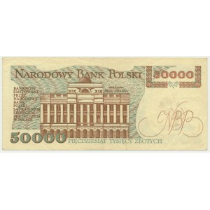 50 000 zl 1989 - N -