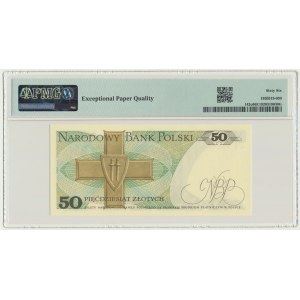 50 złotych 1988 - GB - PMG 66 EPQ - pierwsza seria rocznika