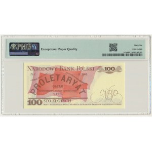 100 zloty 1986 - LP - PMG 66 EPQ - première série vintage