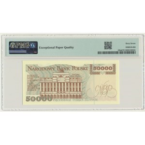 50.000 złotych 1993 - E - PMG 67 EPQ