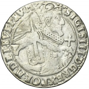 Sigismund III Vasa, 1/4 Thaler Bromberg 1624 - PRV M