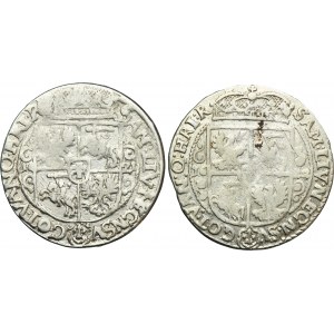 Lot, Sigismund III Vasa, 1/4 Thaler Bromberg 1621-1622 (2 pcs.)