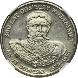 50 zloty 1983 Jan III Sobieski - NGC MS66