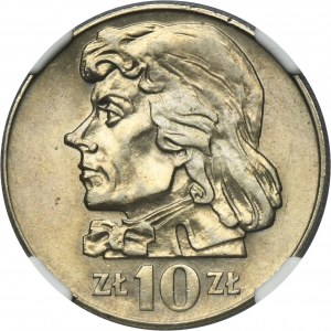 10 or 1969 Kosciuszko - NGC AU58