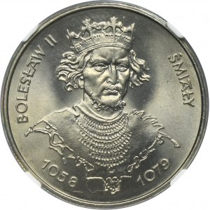 50 złotych 1981 Bolesław II Śmiały - NGC MS66