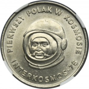 20 złotych 1978 Pierwszy Polak w kosmosie - NGC UNC DETAILS