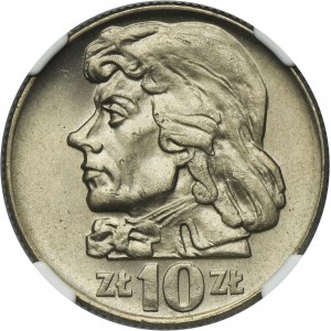 10 złotych 1960 Kościuszko - NGC MS64