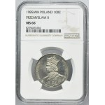 100 złotych 1985 Przemysław II - NGC MS66