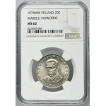 20 złotych 1974 Nowotko - NGC MS62