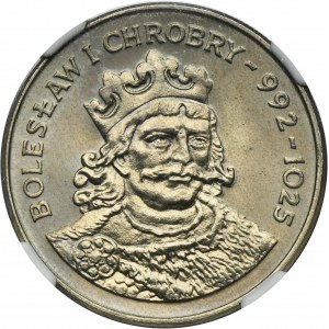 50 złotych 1980 Bolesław I Chrobry - NGC MS65