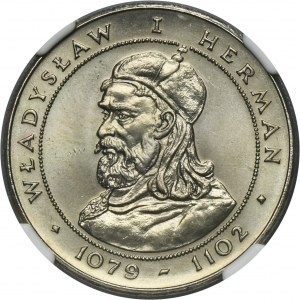 50 złotych 1981 Władysław I Herman - NGC MS66