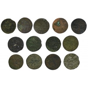 Set, John II Casimir, Schillings (13 pcs.)