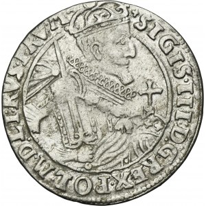 Sigismund III Vasa, 1/4 Thaler Bromberg 1623 - PRV M