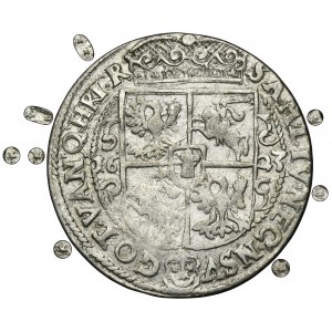 Sigismund III Vasa, 1/4 Thaler Bromberg 1623 - PRV M - RARE, stars on the reverse