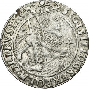 Sigismund III Vasa, 1/4 Thaler Bromberg 1623 - PRV M