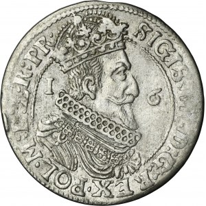 Sigismund III Vasa, 1/4 Thaler Danzig 1623 - PR•