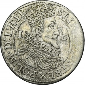 Sigismund III Vasa, 1/4 Thaler Danzig 1623 - PR•