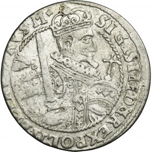 Sigismund III Vasa, 1/4 Thaler Bromberg 1622 - PRVS M