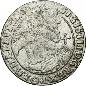 Sigismund III Vasa, 1/4 Thaler Bromberg 1624 - PRV M