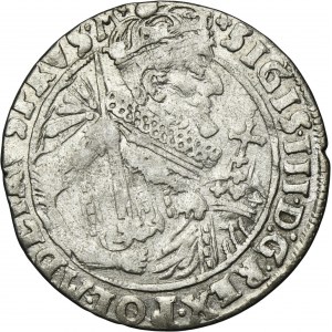Sigismund III Vasa, 1/4 Thaler Bromberg 1624 - PRVS M