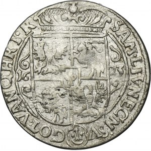 Sigismund III Vasa, 1/4 Thaler Bromberg 1623 - PRVS M