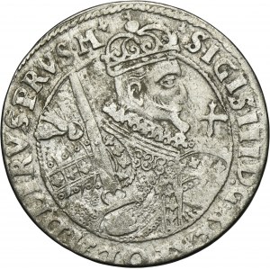 Sigismund III Vasa, 1/4 Thaler Bromberg 1623 - PRVS M