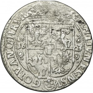 Sigismund III Vasa, 1/4 Thaler Bromberg 1623 - PRVS M