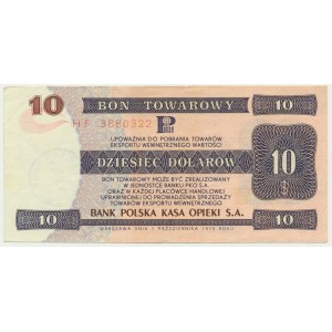 Pewex, 10 $ 1979 - HF -.