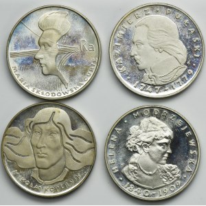Set, PRL, 100 zloty 1973-1976 (4 pcs.)