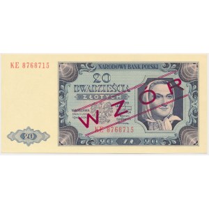 20 złotych 1948 - WZÓR - KE -