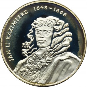 10 złotych 2000 Jan II Kazimierz, popiersie