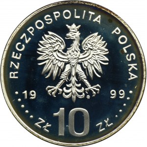 10 złotych 1999 Władysław IV Waza - półpostać