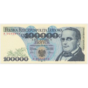 100.000 złotych 1990 - A -