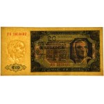 20 or 1948 - FU - PMG 65 EPQ - papier rayé