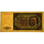 20 złotych 1948 - GR - PMG 65 EPQ - papier prążkowany