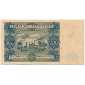 500 zloty 1947 - R2 -