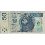 50 złotych 2017 - AW 3999993 - numer radarowy