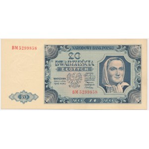 20 złotych 1948 - BM -
