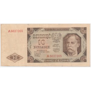 10 złotych 1948 - A - POSZUKIWANA