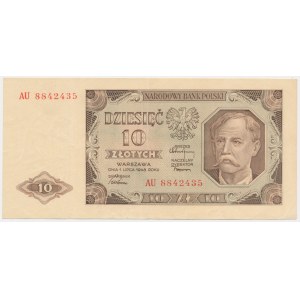 10 złotych 1948 - AU -
