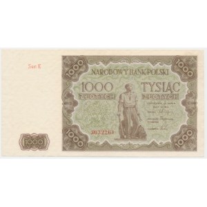 1 000 zlotys 1947 - E -