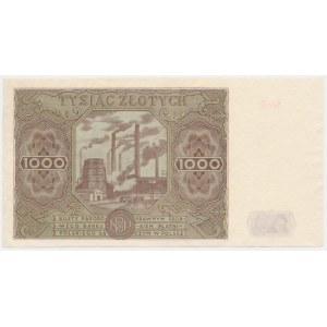 1 000 zlotys 1947 - E -