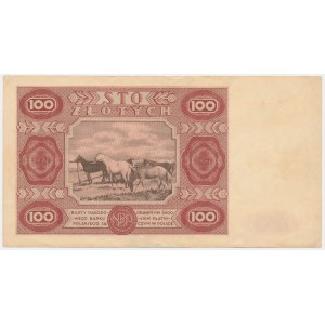 100 zlotých 1947 - A - první série