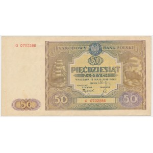 50 złotych 1946 - G -