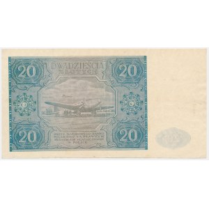 20 złotych 1946 - D -