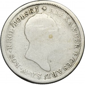 Kingdom of Poland, 2 zloty Warsaw 1821 IB