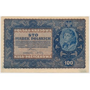 100 marek 1919 - I Serja R - rzadszy wariant